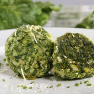 Glutenfreie Spinatknödel